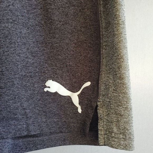 Puma Mens Small Athletic Shorts Elastic Waist Drawstring Activewear - Picture 5 of 8